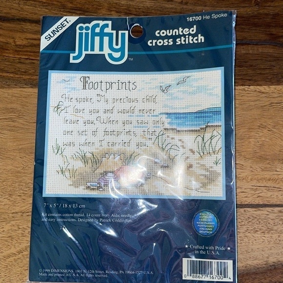 NEW Jiffy, Dimensions, Designs For The Needle Cross Stitch 5 Kit Crafting Bundle - Picture 4 of 6